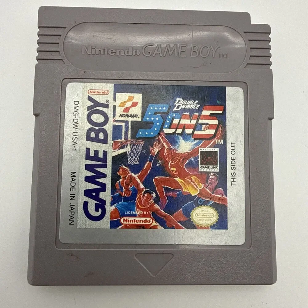 Double Dribble 5 On 5 (Nintendo Game Boy, 1991)
